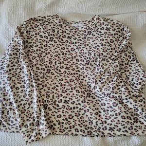 Soft semi crop long sleeve
